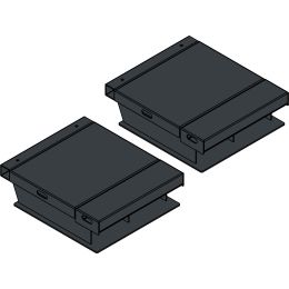 Verlängerungen für Fahrschienen ATH Four Lift 55/65 (Set)